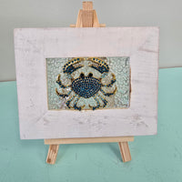 Assorted Mini Framed Resin Art w/ Wooden Easel