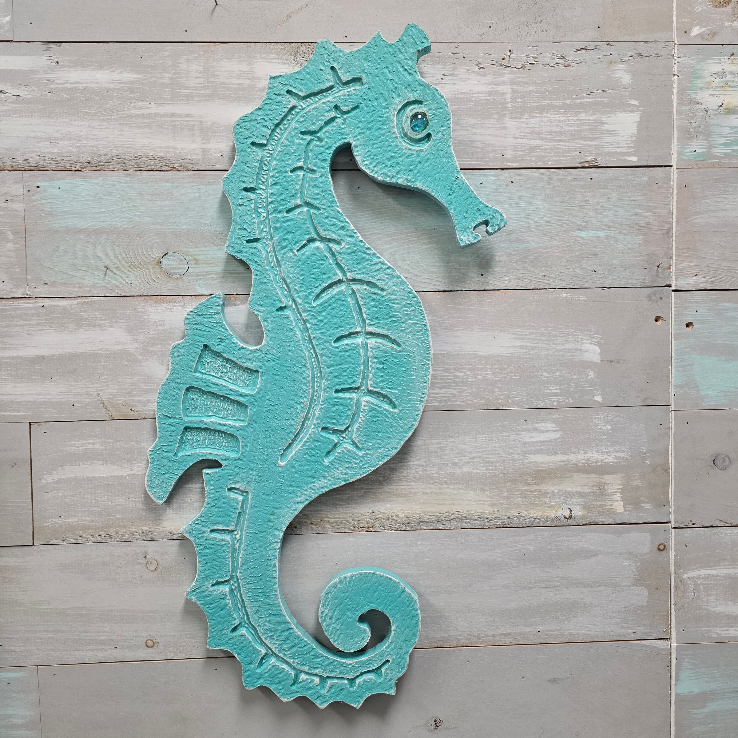 Wooden Seahorse