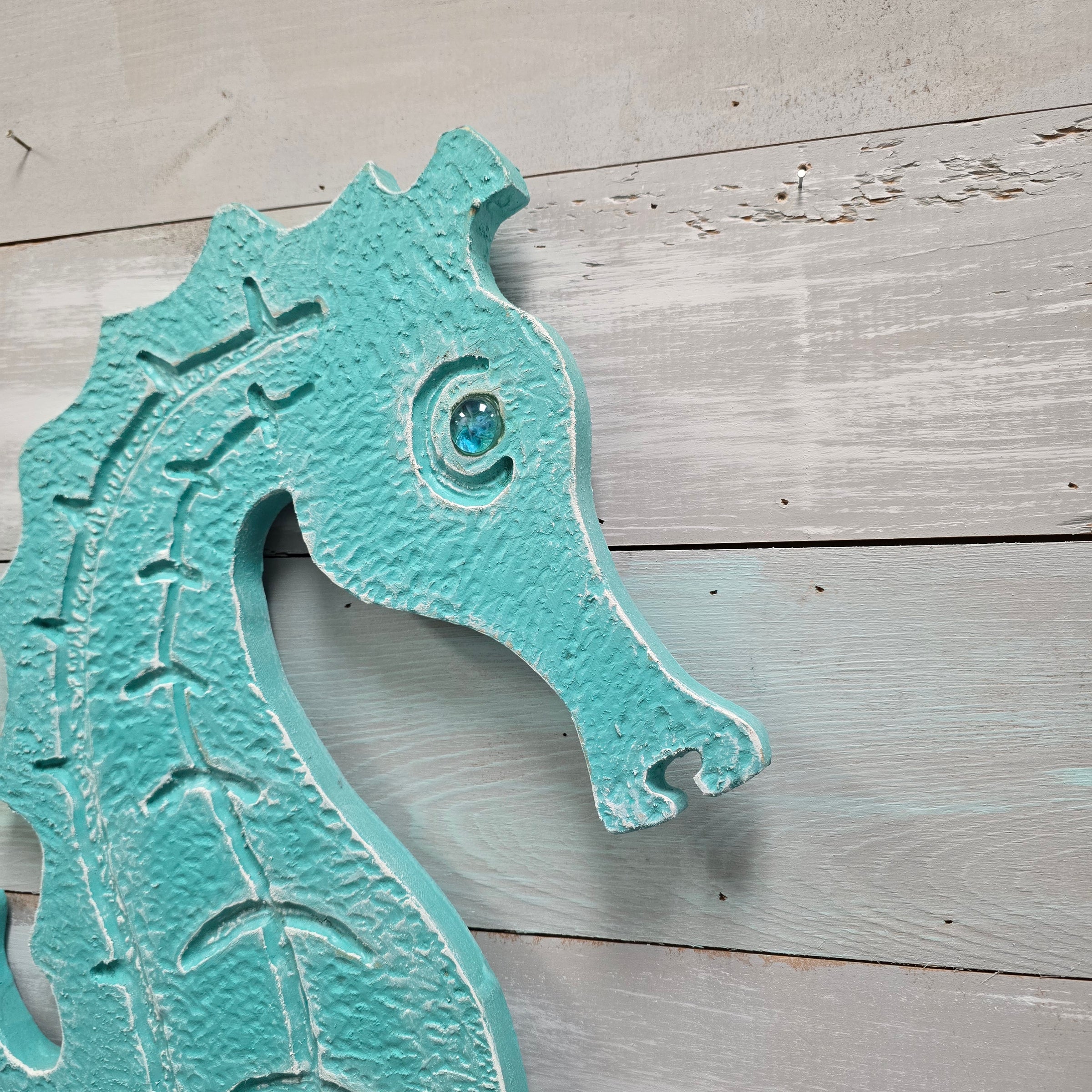 Wooden Seahorse