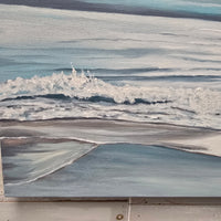 Hazy Beach/Seascape Original Painting