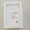 Dog Seashell, Sea Glass, & Pebble Art