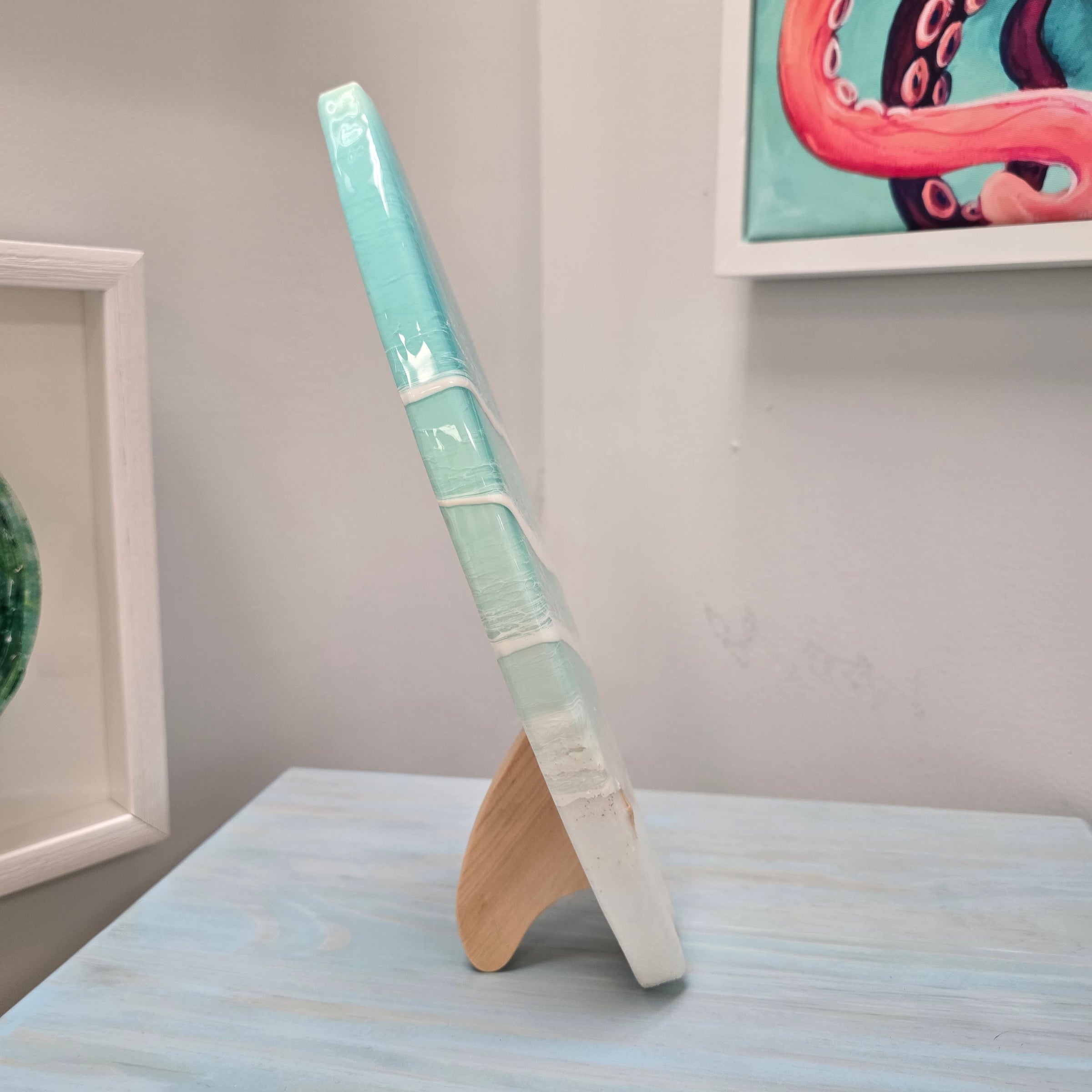 Resin Surfboard Table Setter