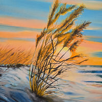 Sunset on the Dunes Inspired Beach Painting