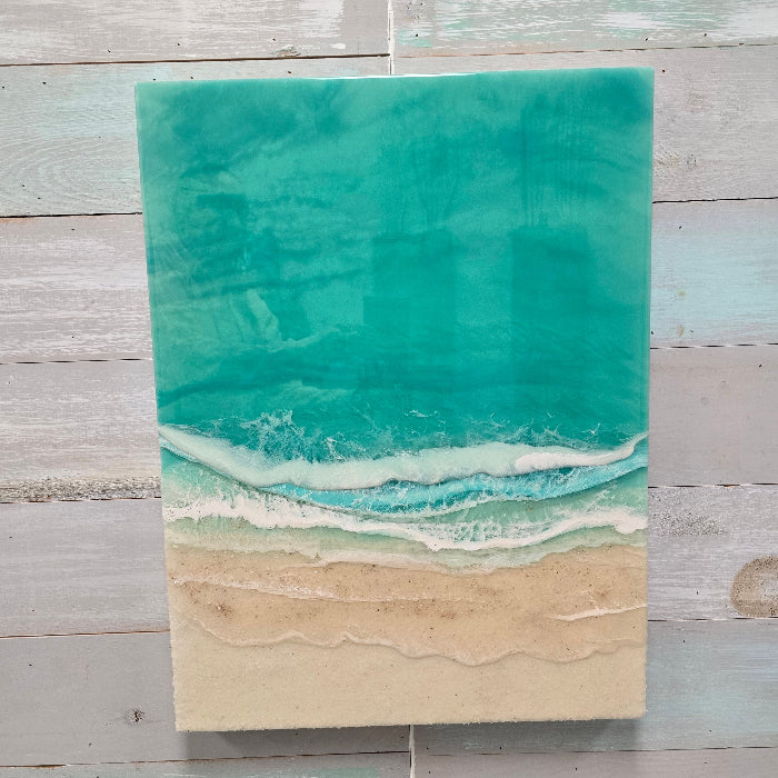 Beach Inspired Resin Wall Art