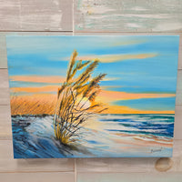 Sunset on the Dunes Inspired Beach Painting