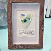 Sea Glass Heart