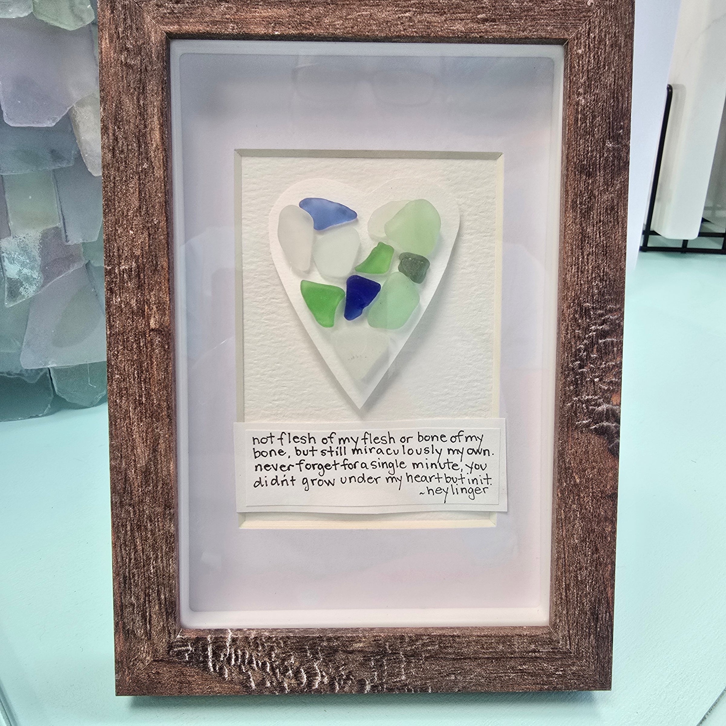 Sea Glass Heart