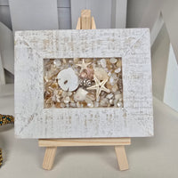 Assorted Mini Framed Resin Art w/ Wooden Easel
