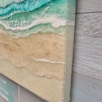 Beach Inspired Resin Wall Art