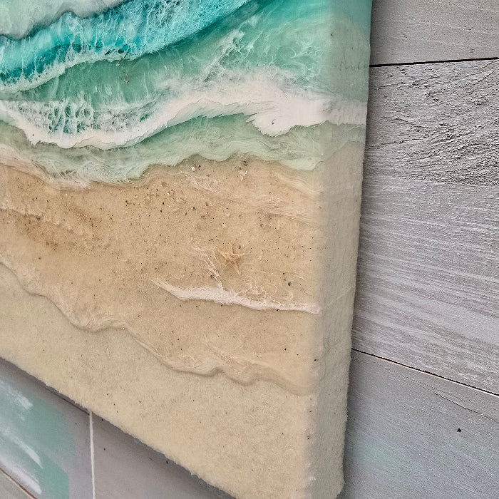 Beach Inspired Resin Wall Art
