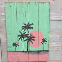 Palm Trees at Sunset