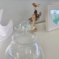 Oceana glass jar