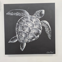 Sea Turtle on Canvas