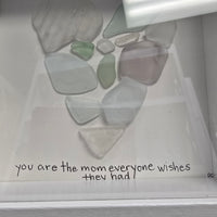Assorted Mom Sea Glass Art