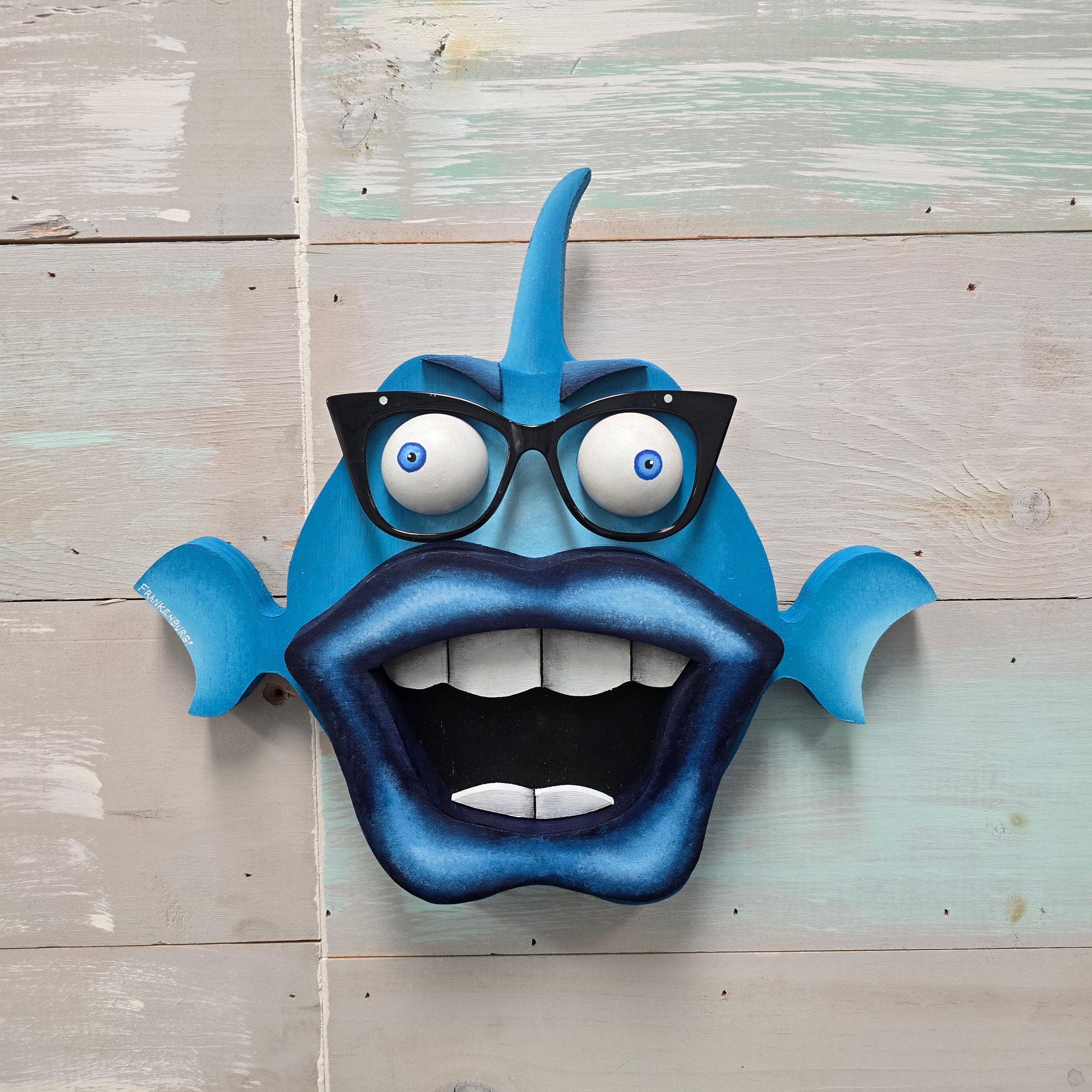 "Bloobs" Wooden Funky Fish