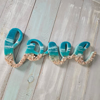Love Beach Inspired Word Art