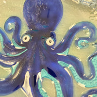 18" Glass Octopus Bowl
