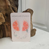 Assorted Citrus Fruit Polymer Clay Earrings Sunshine & Sweet Peas Costal Decor