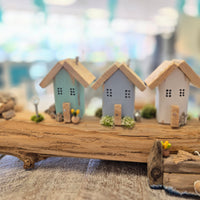 Driftwood Lighthouse Coastal Scene