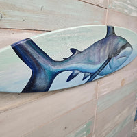 Hand Painted Shark Surfboard