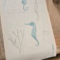 Seahorse Table Runner