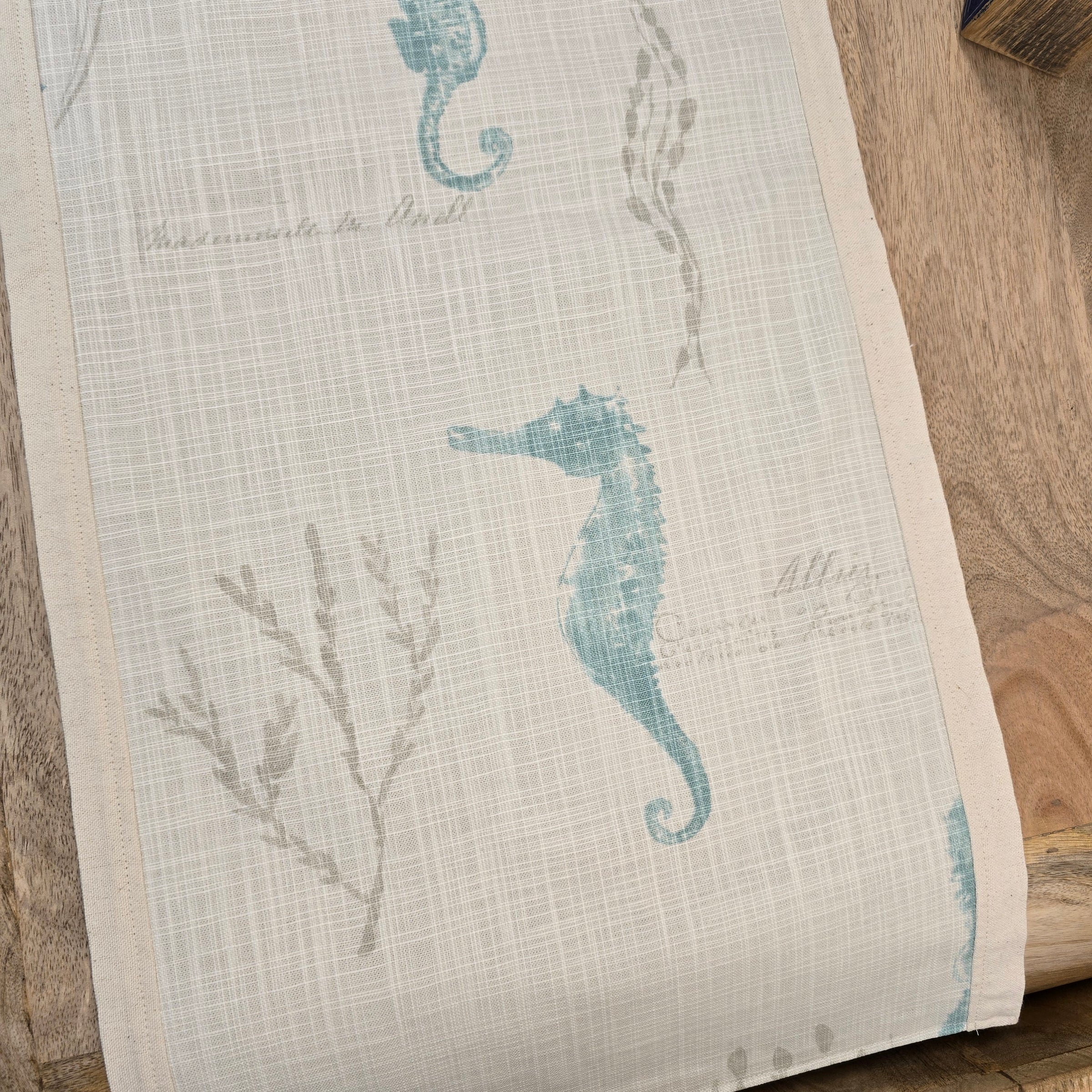 Seahorse Table Runner