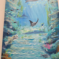 Creatures underwater