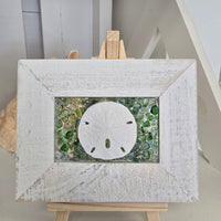 Assorted Mini Framed Resin Art w/ Wooden Easel