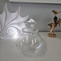 Oceana glass jar
