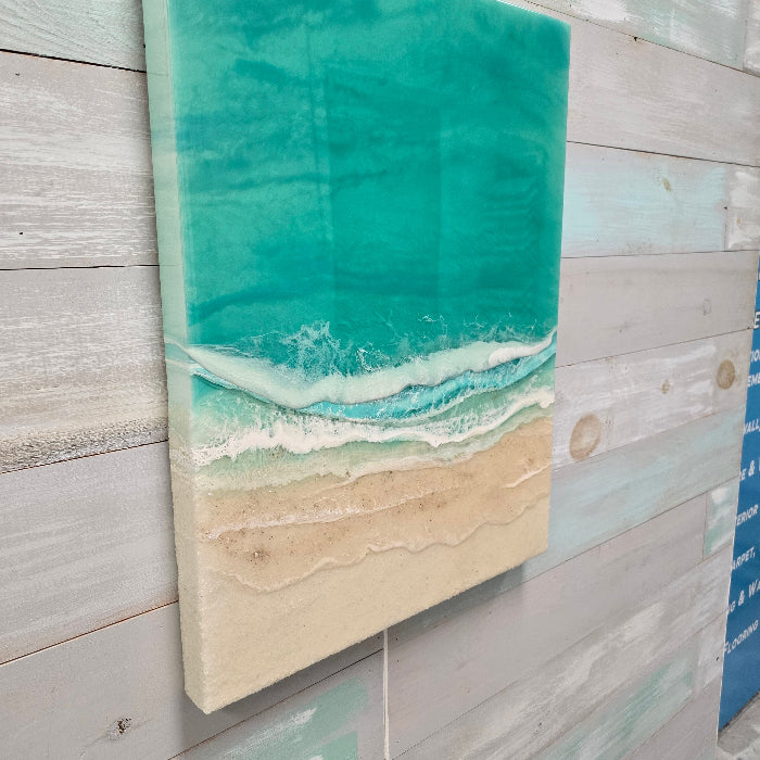 Beach Inspired Resin Wall Art