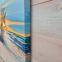 Sunset on the Dunes Inspired Beach Painting