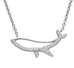 Crystal Whale Necklace
