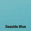 Custom Wooden Welcome Seashell Sign Seaside Blue - Sunshine & Sweet Pea's Coastal Decor