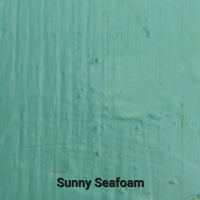 Custom Wooden Welcome Seashell Sign Sunny Seafoam Color - Sunshine & Sweet Pea's Coastal Decor