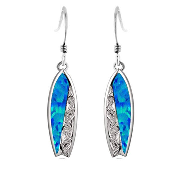 Opal Surfboard Earrings