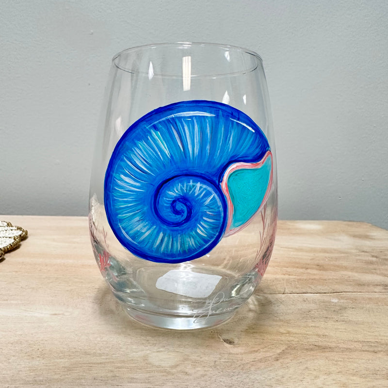 Nautilus Stemless Wine Glass