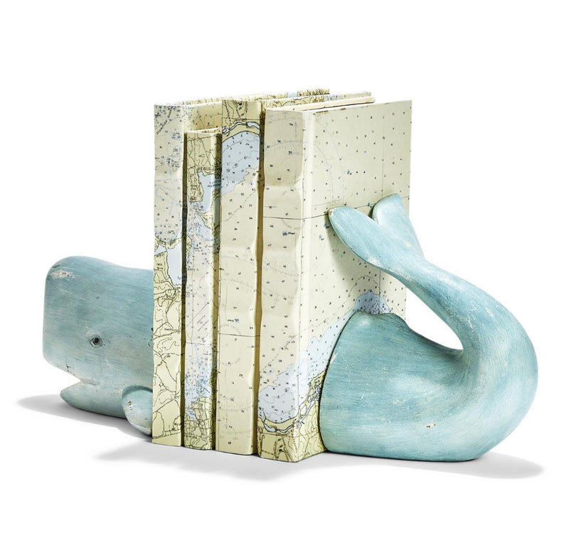 Whale Bookend Set