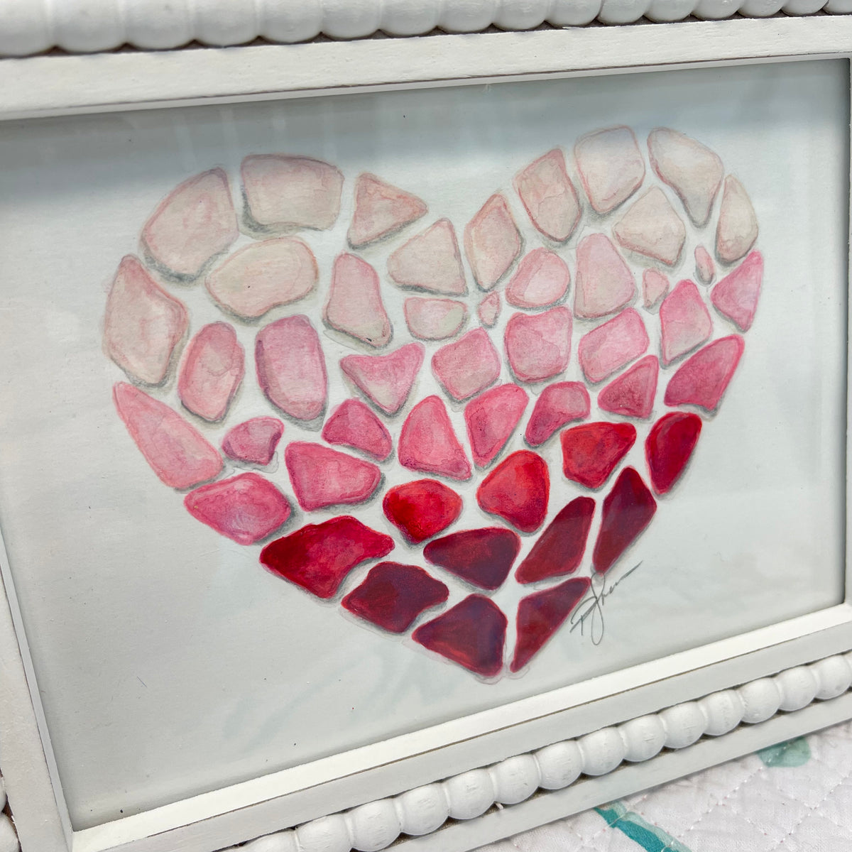 Heart Shape Canvas Painting Ideas For Beginners Artist