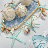 Starfish Garland w/Seashells