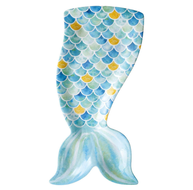 Mermaid Melamine 17 1/8” Platter