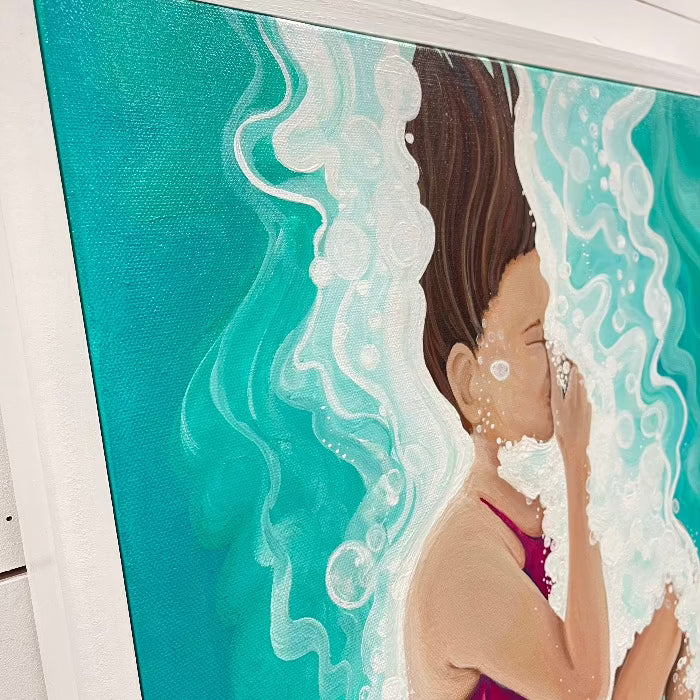 Cannonball Framed Painting