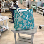 Sea Life Tote Teal