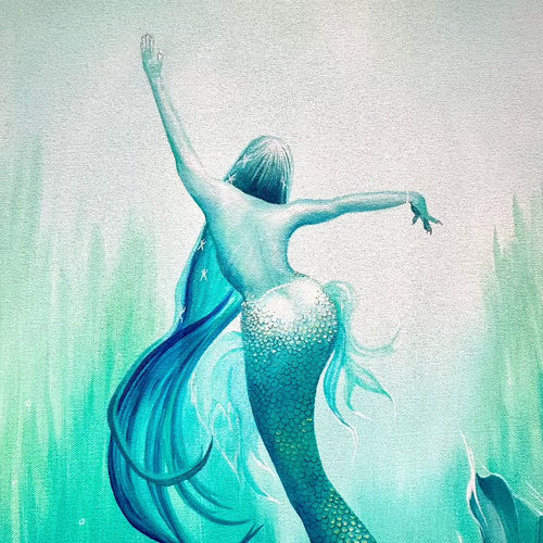 Mermaid on Canvas
