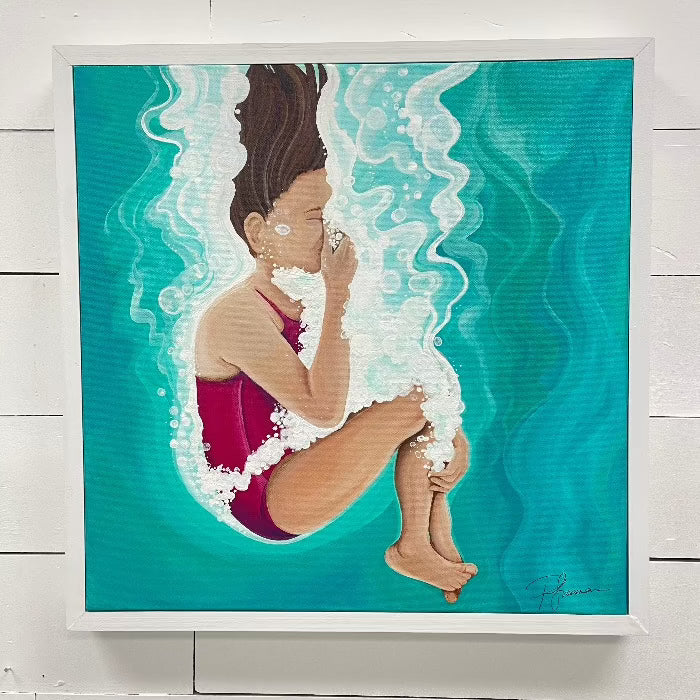 Cannonball Framed Painting