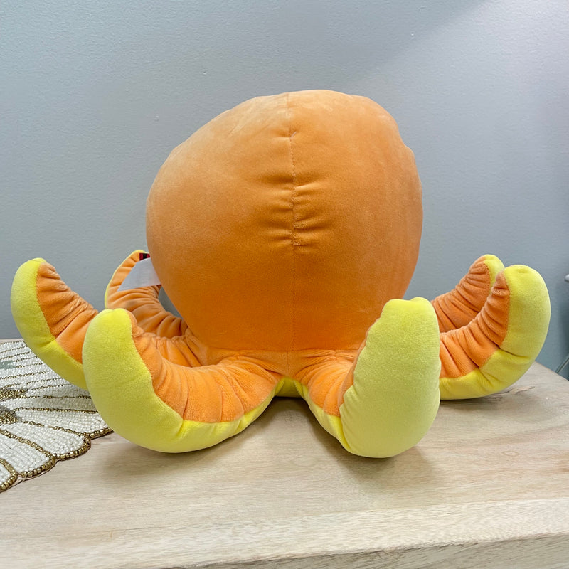 Orange Octopus Stuffed Animal