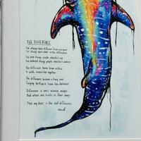 Whale Shark Framed Print - Sunshine & Sweet Pea's Coastal Decor