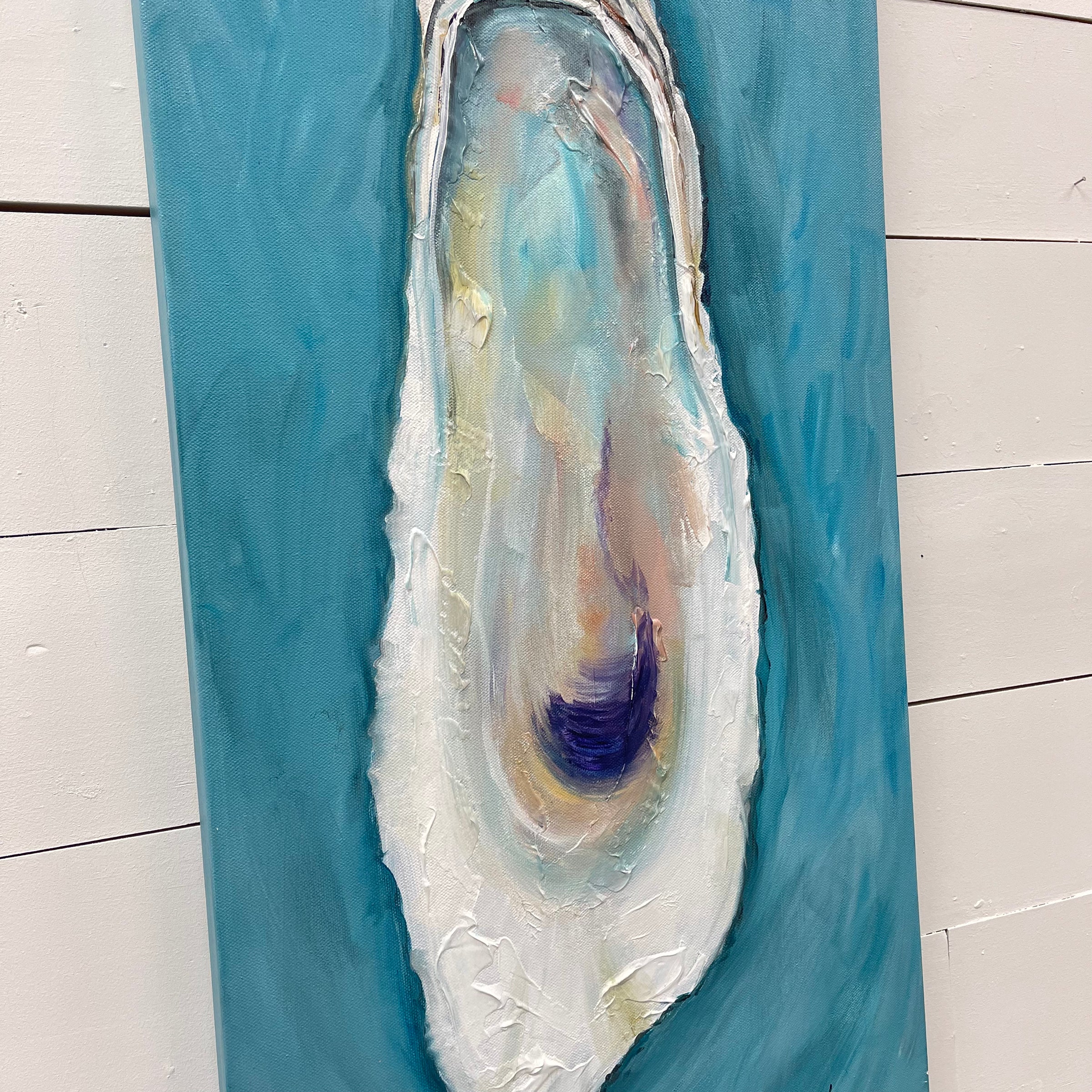Oyster Shell Painting