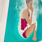 Cannonball Framed Painting