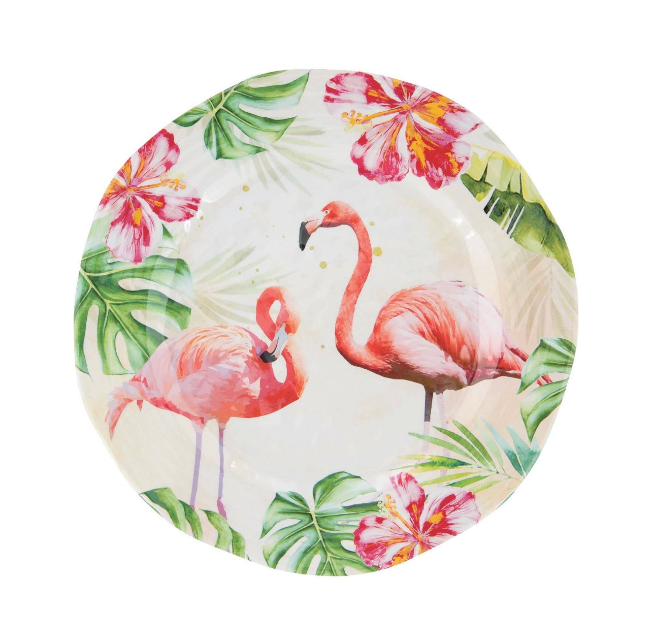 Flamingo Melamine 9” Plate