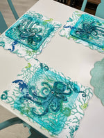 Octopus Dinner Plate